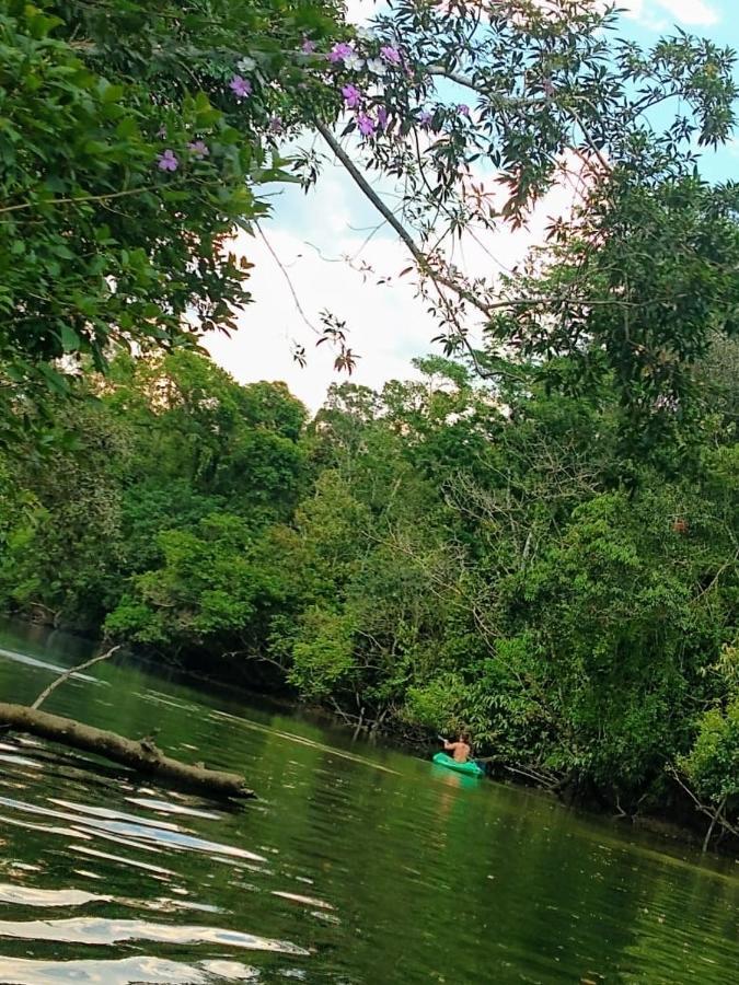 Suites Proximo Ao Rio Jaguareguava Em Bertioga Eksteriør bilde