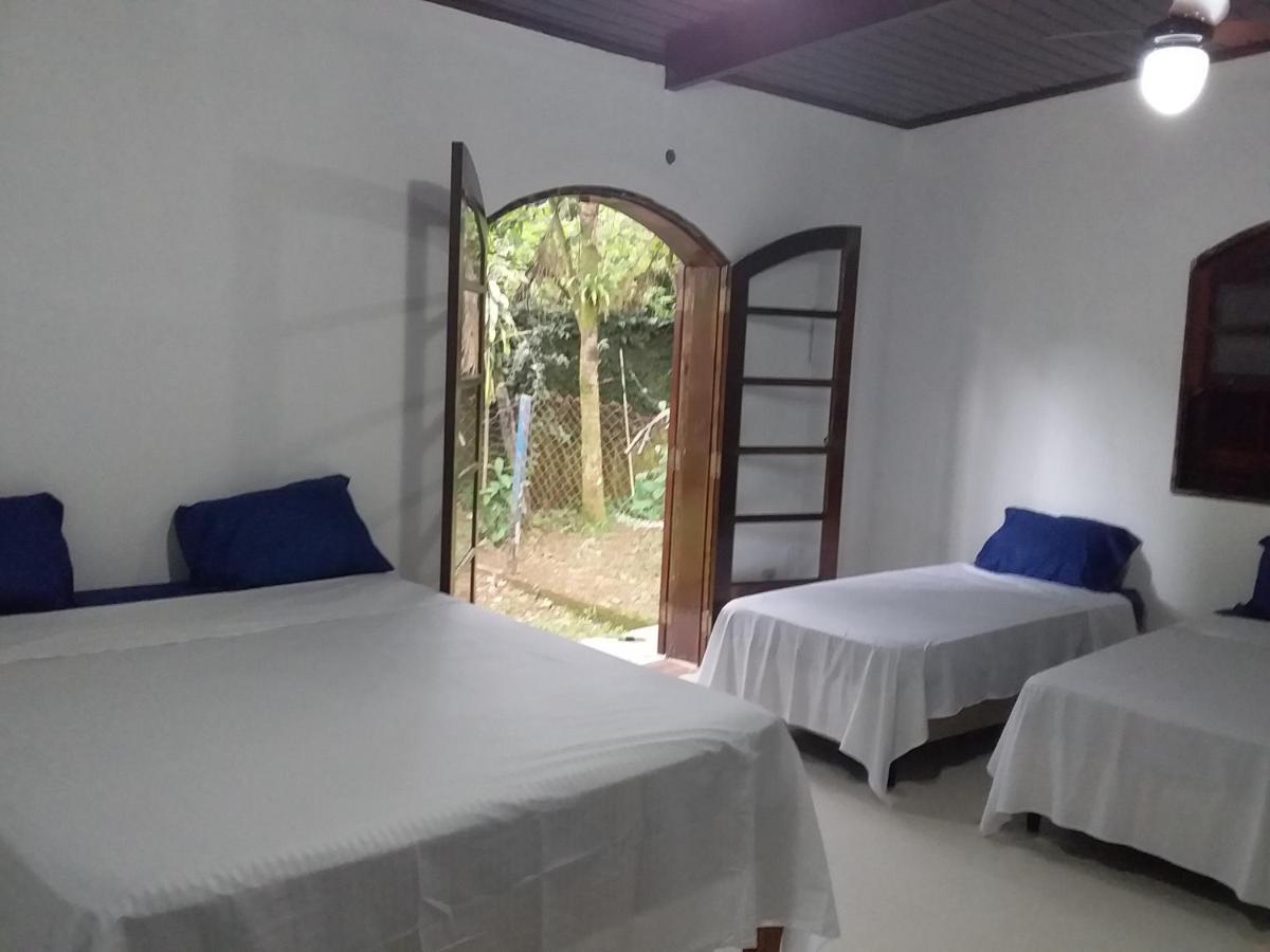 Suites Proximo Ao Rio Jaguareguava Em Bertioga Eksteriør bilde